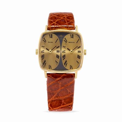 Doppio Fuso, orologio da polso in oro 18k