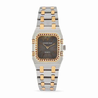 Royal Oak 6010SA, anni ‘80, orologio in acciaio e oro 18k con diamanti
