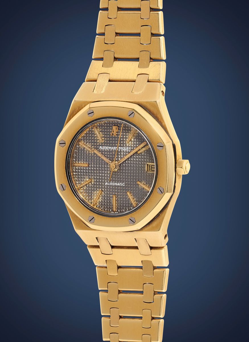 Audemars Piguet - Royal Oak 4100BA, anni '80, oro 18k, movimento automatico