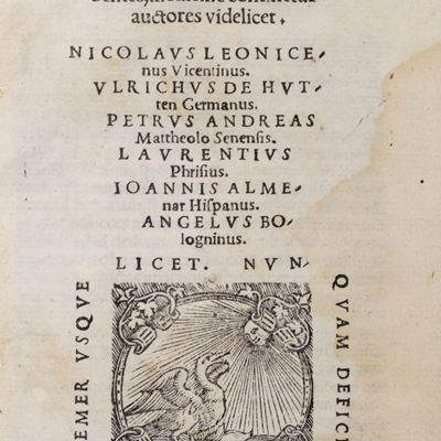 Liber de morbo gallico - importante collezione sulla sifilide