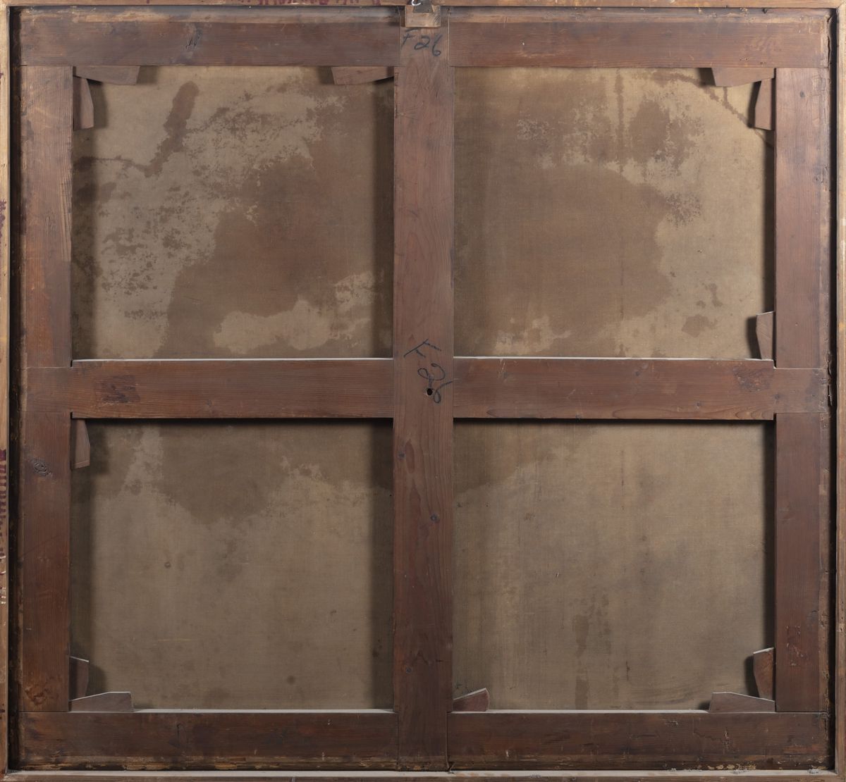 Scuola Veneta, Secolo XVII - Giovanni Antonio Fumiani, Matrimonio mistico di Santa Caterina, olio...