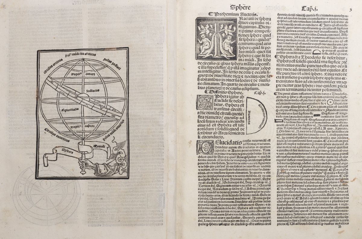Giovanni De Sacrobosco - Sphera mundi noviter recognita cum commentarijs e trattati astronomici