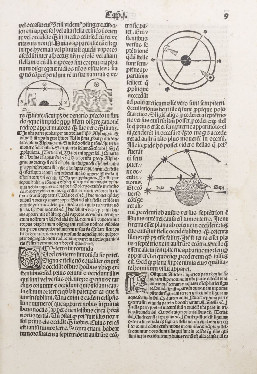 Giovanni De Sacrobosco - Sphera mundi noviter recognita cum commentarijs e trattati astronomici