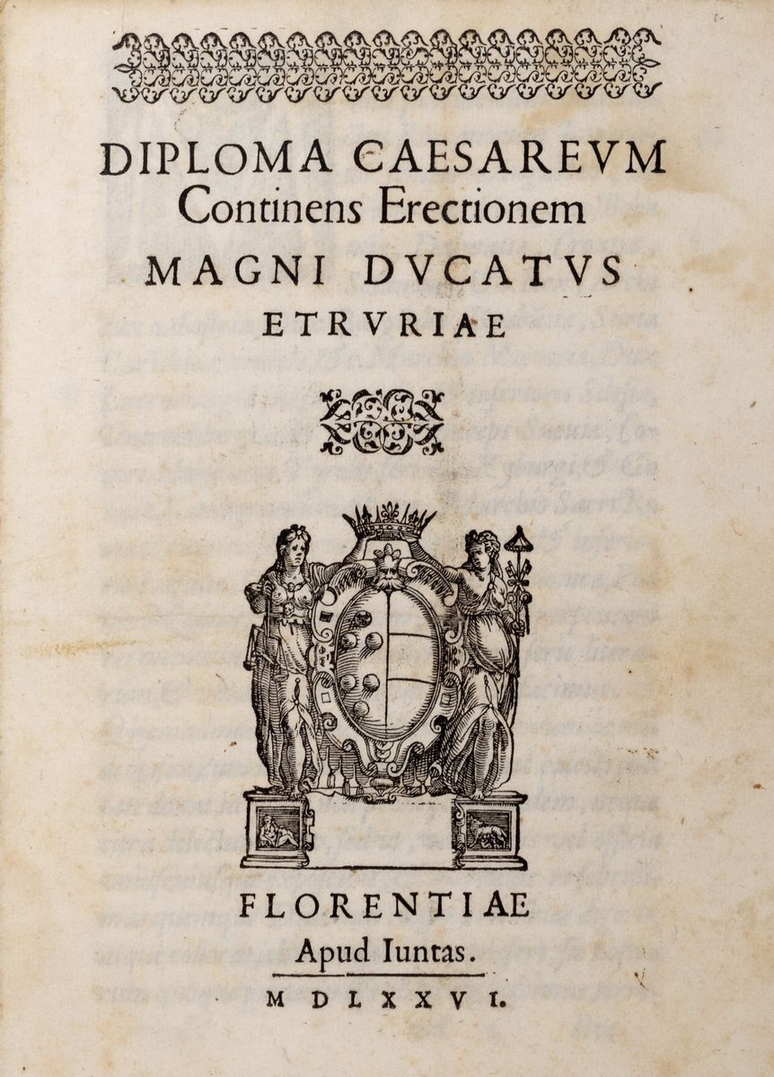 Giunti, La descrizione dell'apparato fatto in Firenze nel battesimo del serenissimo principe di T...