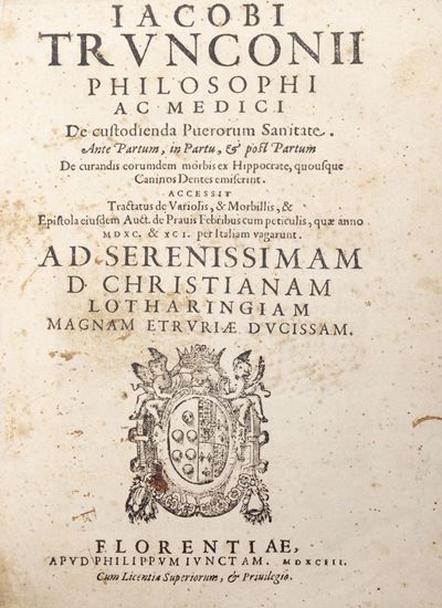 De custodienda puerorum sanitate. Ante partum, in partu, et post partum, 1593