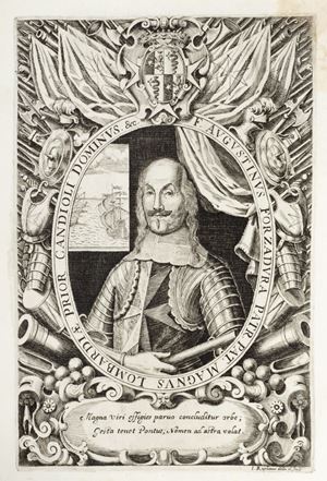  Malsucio  Renato - Esequie fatte in Padova al gran Prior di Lombardia F. Agostino Forzadura sig. di Condiolo &c. li 19 aprile 1663