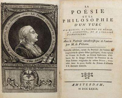 La Poésie et la philosophie d'un turc, 1779