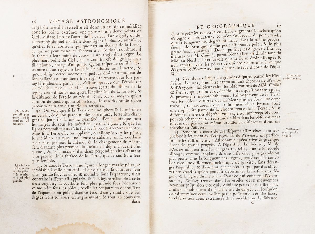 Boscovich Ruggiero Giuseppe - Voyage astronomique et geographique, 1770