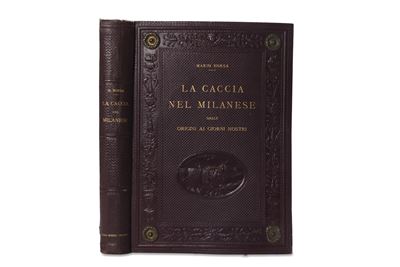 La caccia nel milanese. Edizione originale del 1924 con illustrazioni e miniature