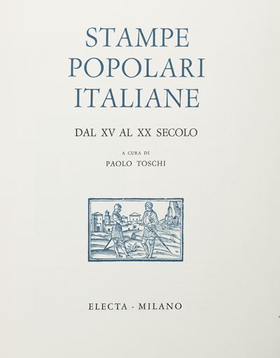 Stampe popolari italiane dal XV al XX secolo