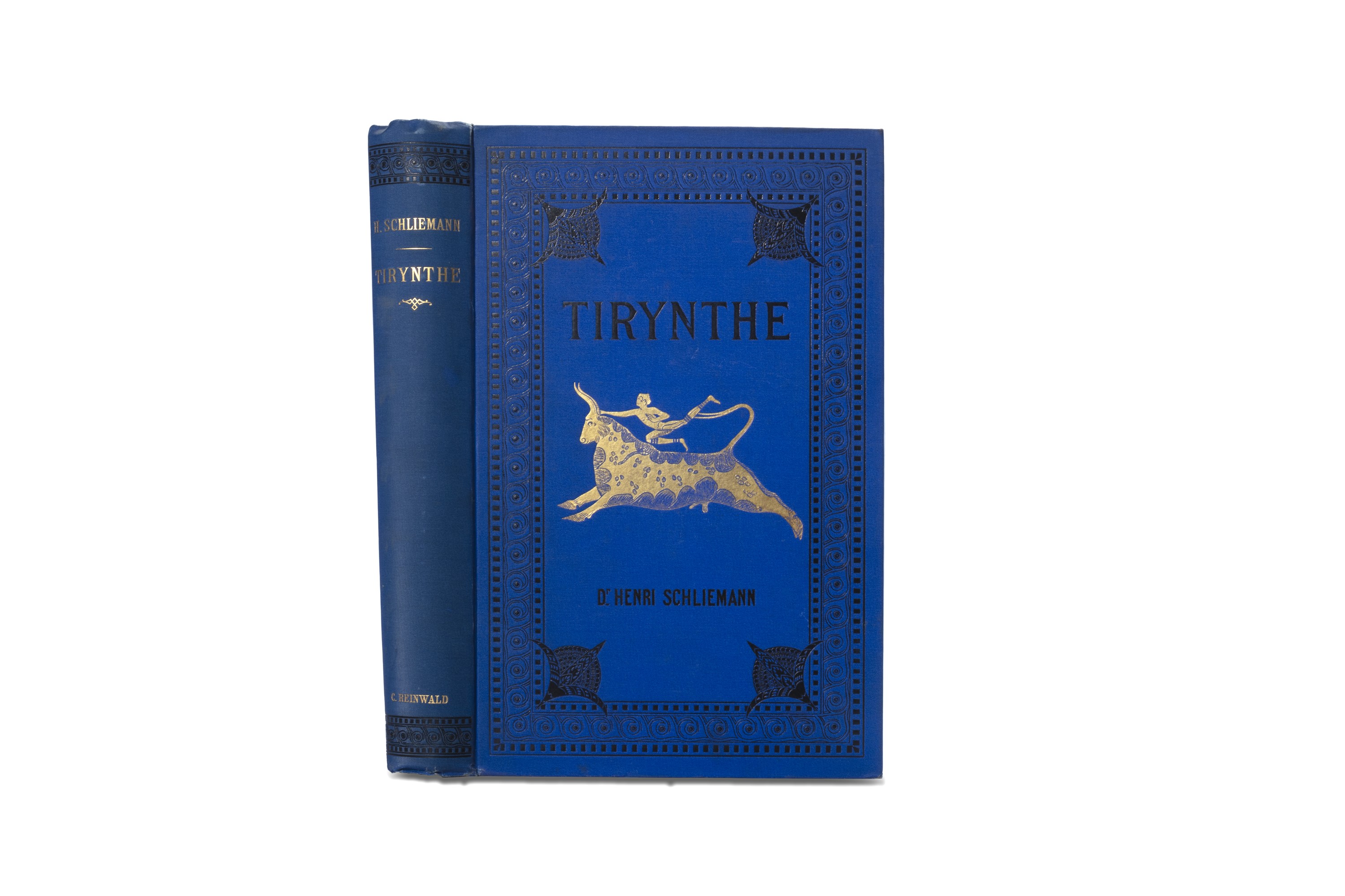 Henri Schliemann - Tirynthe. Le Palais préhistorique des rois de Tirynthe