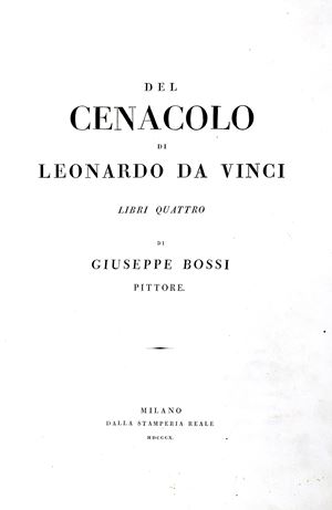  - Del Cenacolo di Leonardo da Vinci