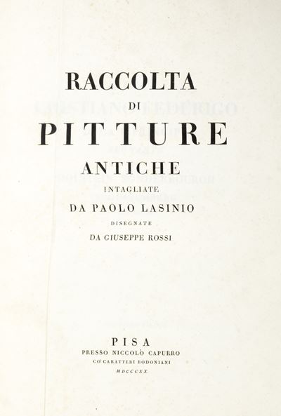 Raccolta di pitture antiche