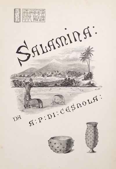 Storia, tesori e antichità di Salamina nell'isola di Cipro, 1887