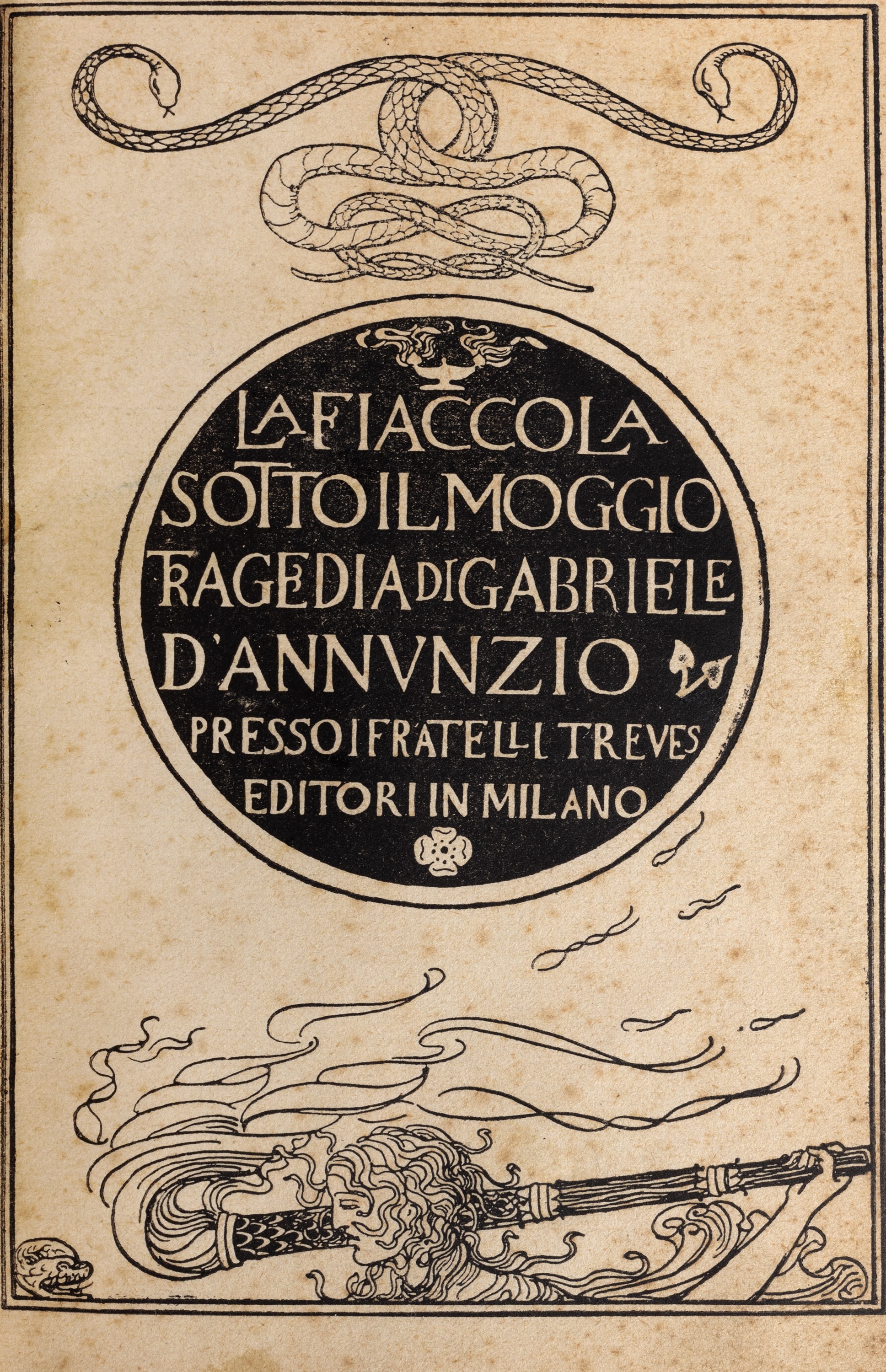 Gabriele D'annunzio - Notturno - Edizione con xilografie di Adolfo de Carolis