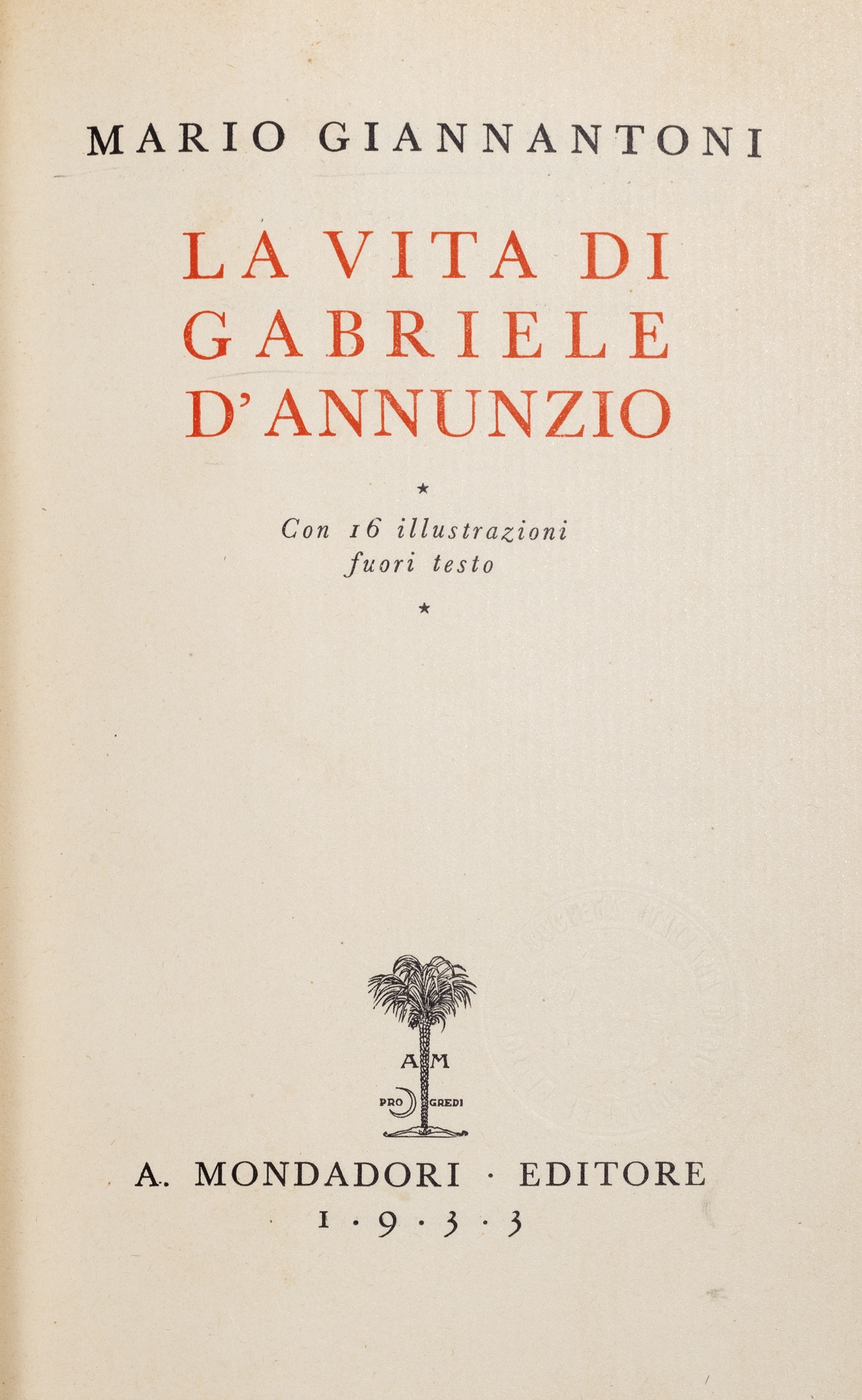 Gabriele D'annunzio - Notturno - Edizione con xilografie di Adolfo de Carolis