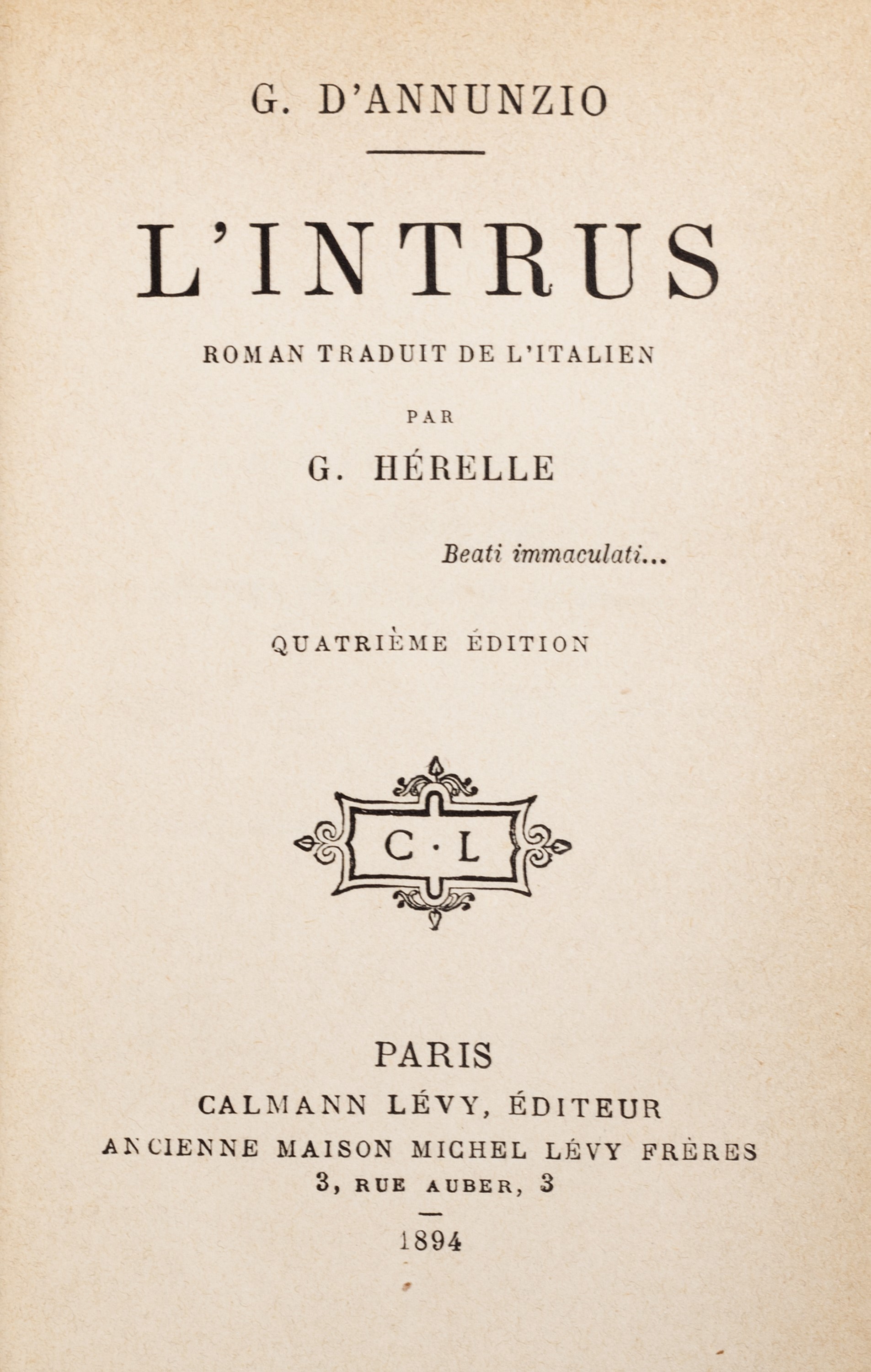 Gabriele D'annunzio - Notturno - Edizione con xilografie di Adolfo de Carolis