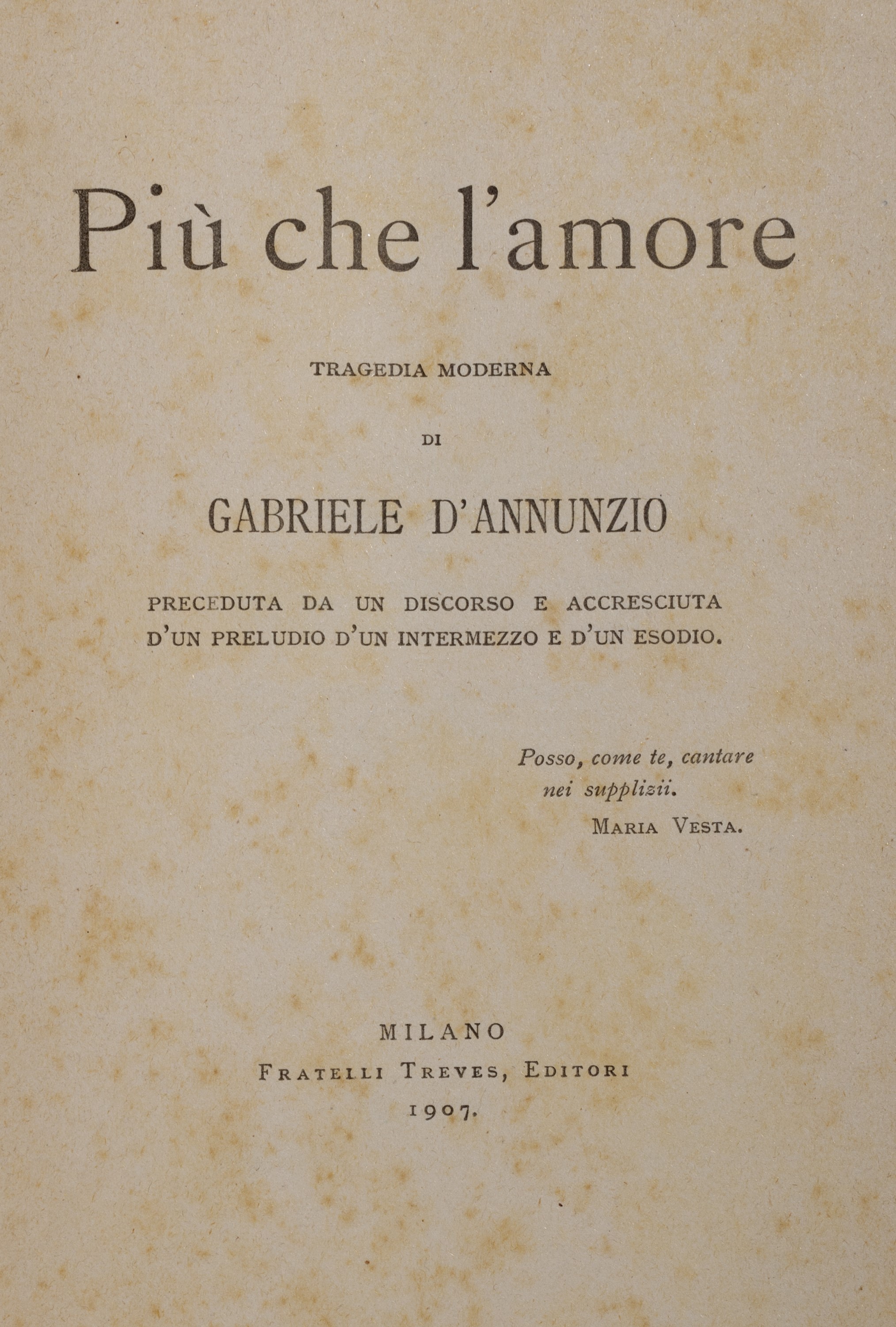 Gabriele D'annunzio - Notturno - Edizione con xilografie di Adolfo de Carolis