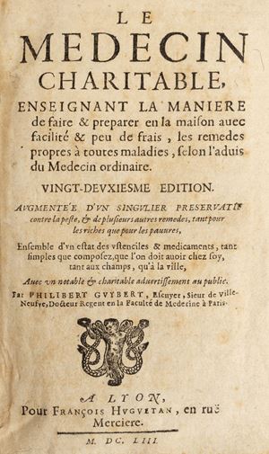 Medicina - Toutes les oeuvres charitables