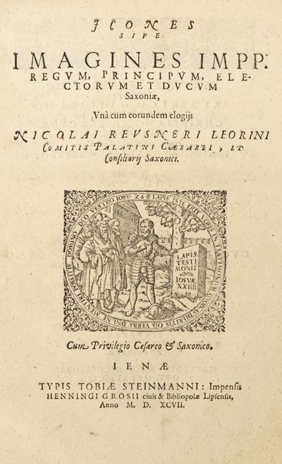Icones sive imagines Impp. Regum, Principum, Electorum et Ducum Saxoniae, 1697