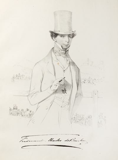 Album di ritratti, 31 ritratti a matita, 1840