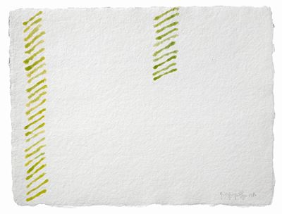 Senza titolo, acquerello su carta
