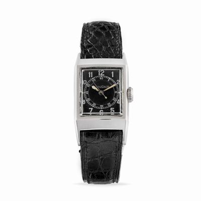 Orologio Uniplan degli anni '40, acciaio, movimento a carica manuale