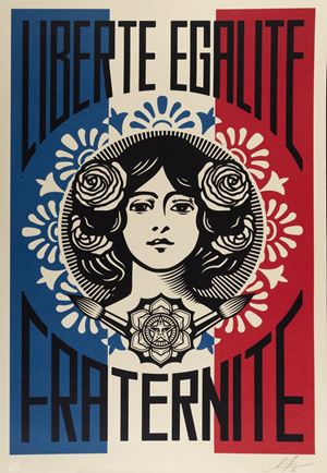 Obey (Fairey Shepard) - Liberté, egalité, fraternité