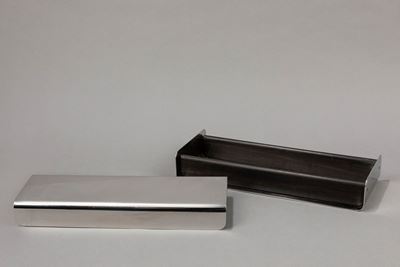 Citera - Grande scatola in legno e acciaio