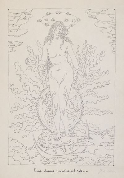 Una Donna Ravvolta nel Sole