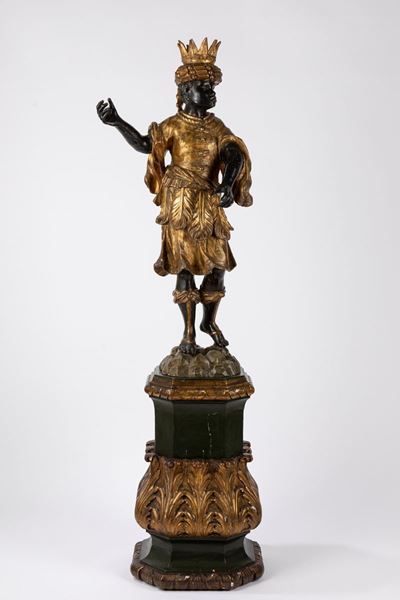 Moretto in Legno Scolpito. Venezia, Secolo XVIII/XIX