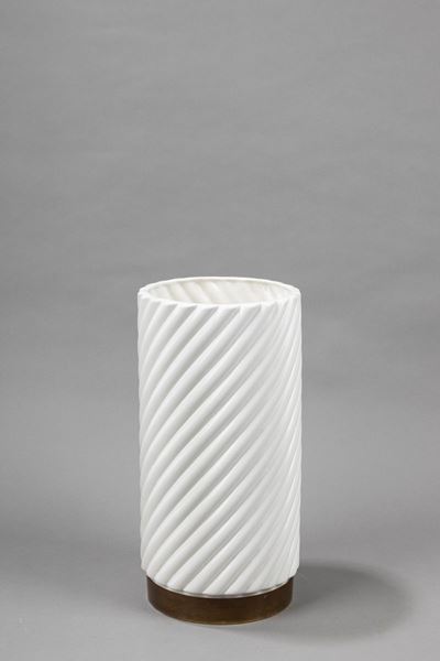 Portaombrelli in ceramica smaltata