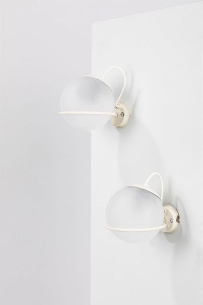 Coppia di lampade da parete modello 238/1