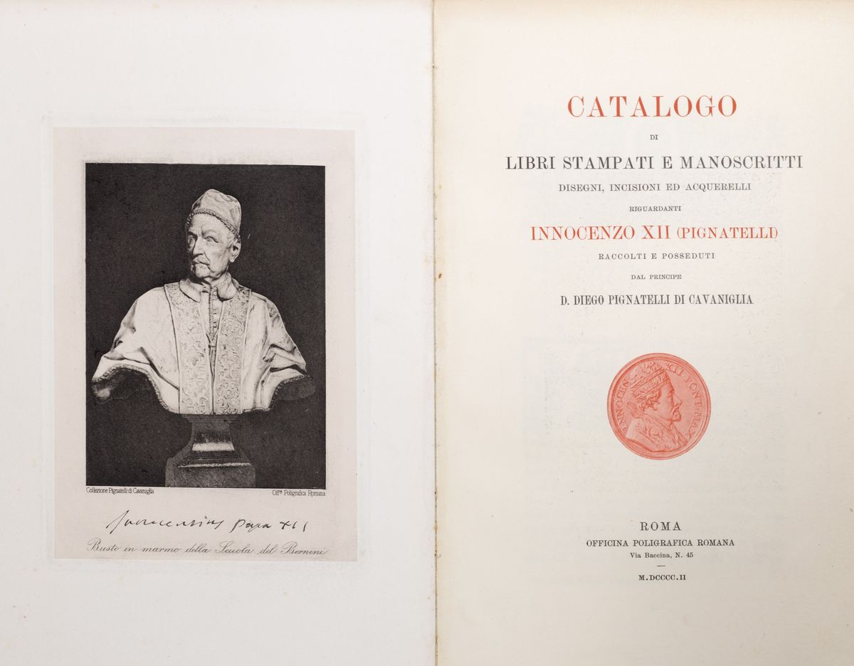 Innocenzo Asconava - Le glorie partenopee su l'elettione gloriosa al papato di Antonio Pignatello...