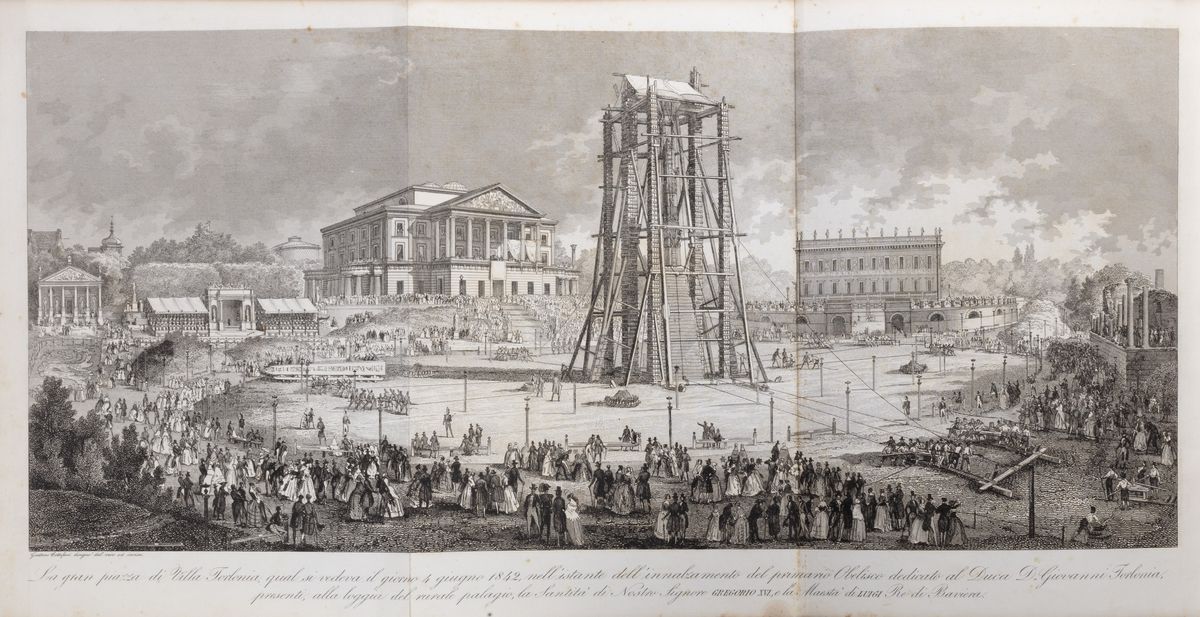 Francesco Gasparoni - Sugli Obelischi Torlonia nella Villa Nomentana. Ragionamento storico-critic...
