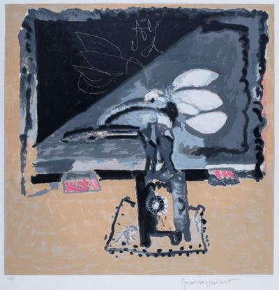 Composizione, litografia a colori, es. 52/90
