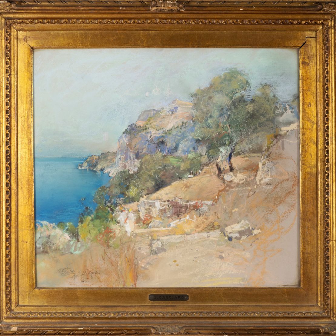 Giuseppe Casciaro - Capri, Lungo la Costa