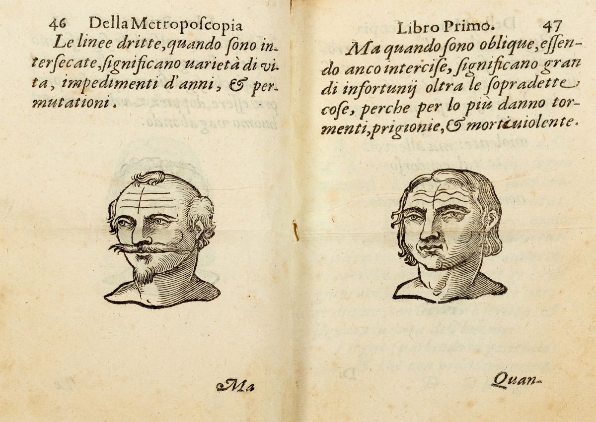 Ciro Spontone - La metoposcopia overo commensuratione delle linee della fronte, 1626