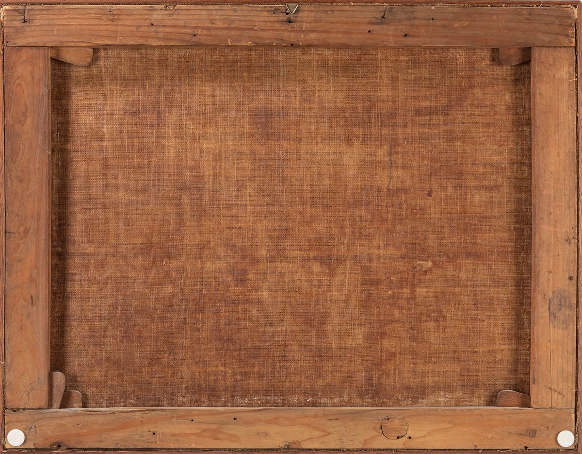 Scuola Emiliana, Secolo XVII - Autore sconosciuto, Sacra Famiglia, olio su tela
