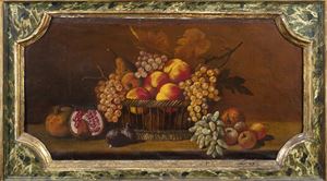 Still life with autumn fruits