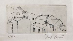 Carrà Carlo - Case a Belgirate