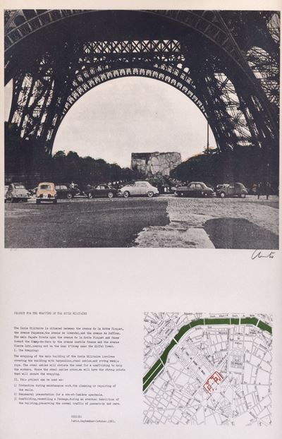 Packed Building, Project For The Ecole Militaire, Paris
