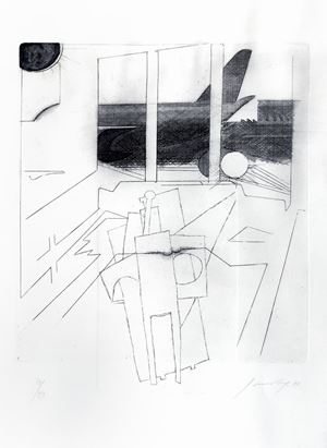 Guccione Piero - Attesa... con Picasso