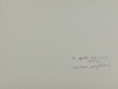Da Gente del sud, 1956, stampa in bianconero su carta baritata