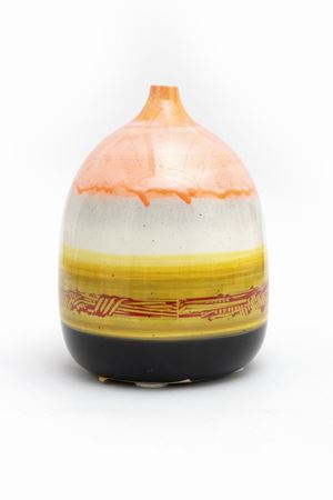 Scanavino Emilio - Orange pink amphora