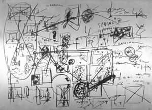 Vedova Emilio - Lavagne Salzburg - dimostrazioni didattiche, 1965-'69 - 1 elemento