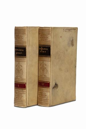 Leopardi, Giacomo - Petrarca, Francesco - Rime di Francesco Petrarca colla interpretazione composta da conte Giacomo Leopardi