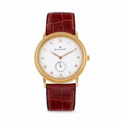 Villeret Solotempo con data, anni 2000, orologio da polso in oro 18k