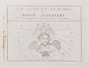John Flaxman - La Divina comedia di Dante Alighieri. Cioè l'Inferno, il Purgatorio, ed il Paradiso.
