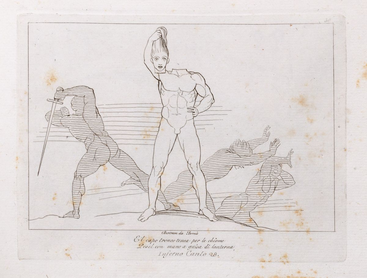 John Flaxman - La Divina Commedia di Dante Alighieri. Cioè l'Inferno, il Purgatorio, ed il Paradi...